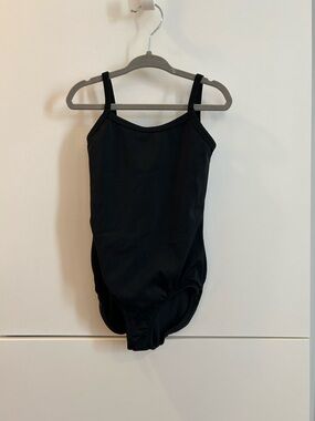 Black Girl's Classic Dress Dress Tank Leotard Size CSM